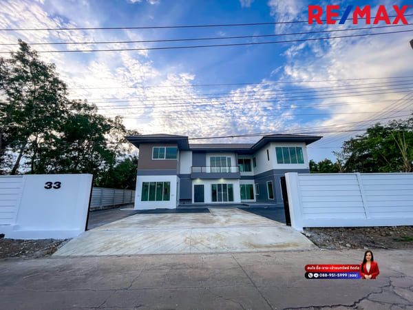 บ้านนิมิตใหม่ 59 พื้นที่ 249.80 ตร.ว. โครงการเคซี เลค แลนด์ บ้านสั่งสร้างโดยบริษัทชั้นนำ พร้อมประกันโครงสร้าง 20 ปี หัวมุม ทำเลนิมิตใหม่ ราษฎร์นิมิตร ใกล้ทางด่วนจตุโชติ และถนนวงแหวนรอบนอก