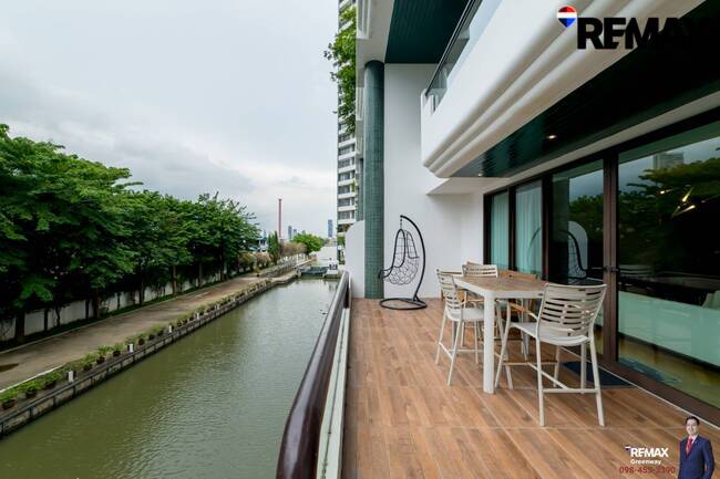 "ตรีทศ ซิตี้ มารีน่า" [Tridhos City Marina] 322ตร.ม. 4 ชั้น จอดรถ + จอดเรือหน้าห้องได้ ห้องทำใหม่ทั้งหมดแล้ว (Fully Renovated) (Pet Friendly)*