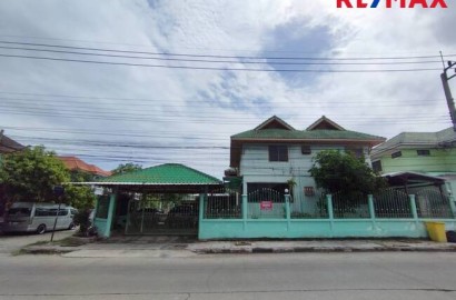 ขายบ้าน พูนสุข บางนาตราด ก.ม.16 หลังมุม ถนนเมน ใกล้สุวรรณภูมิ, ใกล้มหาวิทยาลัยหัวเฉียวเฉลิมพระเกียรติ, ราคาถูก