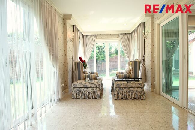 ขายบ้านเดี่ยว ลัดดารมย์ อิลิแกนซ์ พระราม 5-2 หลังริม Private ที่ดินใหญ่ 189.3 ตรว.