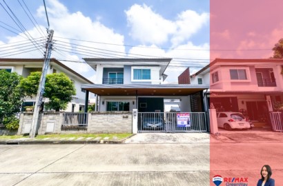 ขาย บ้านแฝด คาซ่า วิลล์ วัชรพล - เพิ่มสิน เนื้อที่ 38.8 ตรว. หมู่บ้านสงบ เดินทางสะดวก