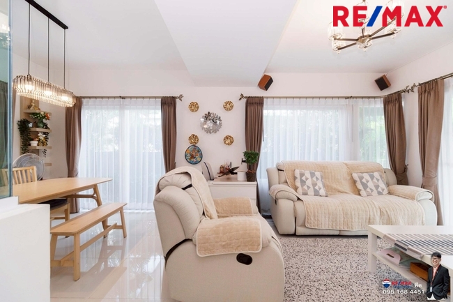 ขายบ้านเดี่ยวทุ่งครุ #วิลาจิโอประชาอุทิศ ติดสโมสร แต่งสวย ขายขาดทุน 3.99 ล้าน