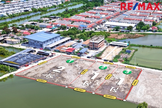 ขายที่ดิน ประชาอุทิศ 90 พระสมุทรเจดีย์ ใกล้วัดคลองสวน ถมแล้ว พร้อมใช้งาน