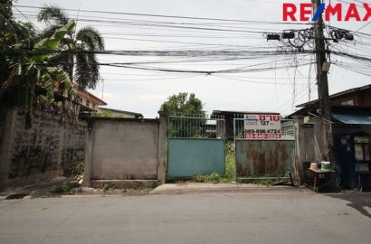 ขายที่ดิน จรัญสนิทวงศ์ 25 ใกล้สถานีรถไฟฟ้า ถมแล้ว ล้อมรั้ว เนื้อที่ 127 ตรว.